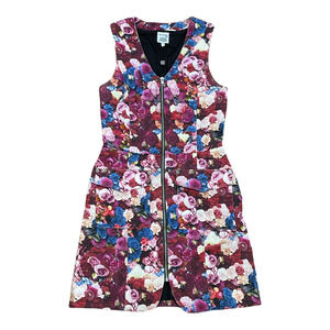 Opening Ceremony x Thierry Boutemy Floral Print Denim Front Zipper MIni 4